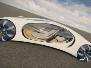 Mercedes Vision Avtr 3Dモデル