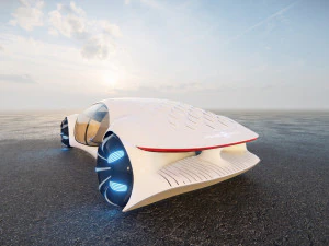 Mercedes Vision Avtr 3D Model
