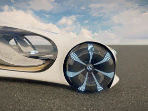 Mercedes Vision Avtr 3D Model