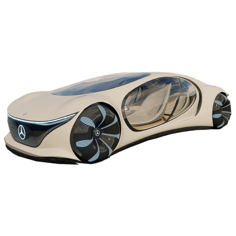 Mercedes Vision Avtr 3Dモデル .c4d .max .obj .3ds .fbx .stl .blend 