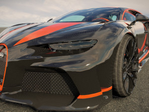 Bugatti Chiron Sport WRE Model 3D