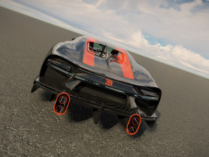Bugatti Chiron Sport WRE Model 3D