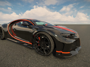 Bugatti Chiron Sport WRE Model 3D
