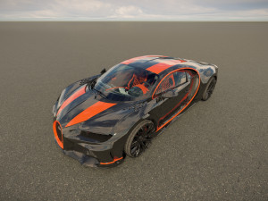 Bugatti Chiron Sport WRE Model 3D