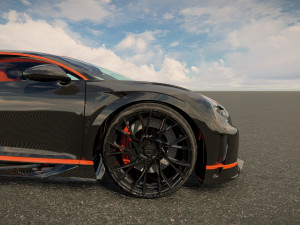 Bugatti Chiron Sport WRE Model 3D
