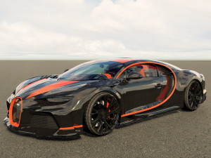 Bugatti Chiron Sport WRE Model 3D