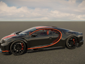Bugatti Chiron Sport WRE Model 3D