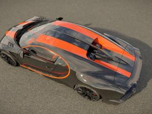 Bugatti Chiron Sport WRE Model 3D