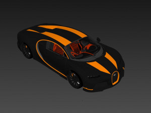 Bugatti Chiron Sport WRE Model 3D