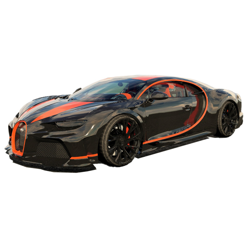 Bugatti Chiron Sport WRE Model 3D .c4d .max .obj .3ds .fbx .stl .blend 