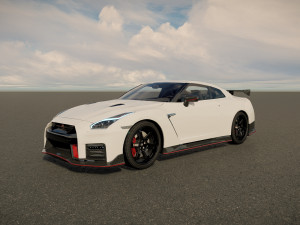 Nissan GT-R NISMO 2022 3D Model