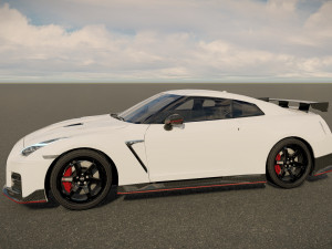 Nissan GT-R NISMO 2022 3D Model