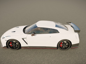 Nissan GT-R NISMO 2022 3D Model