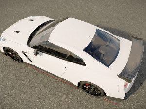 Nissan GT-R NISMO 2022 3D Model