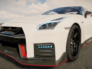 Nissan GT-R NISMO 2022 3D Model