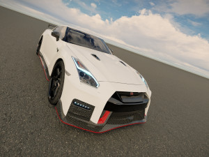 Nissan GT-R NISMO 2022 3D Model