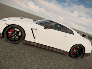 Nissan GT-R NISMO 2022 3D Model