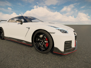 Nissan GT-R NISMO 2022 3D Model