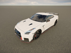 Nissan GT-R NISMO 2022 3D Model