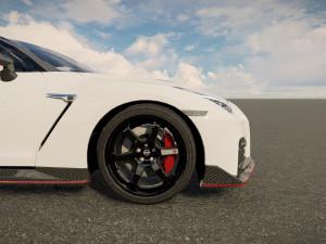 Nissan GT-R NISMO 2022 3D Model
