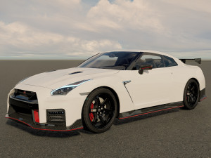 Nissan GT-R NISMO 2022 3D Model