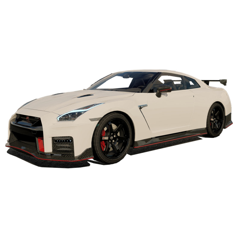 Nissan GT-R NISMO 2022 3D Model .c4d .max .obj .3ds .fbx .stl .blend 