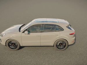 Porsche Cayenne 2023 3D Model
