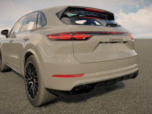 Porsche Cayenne 2023 3D Model