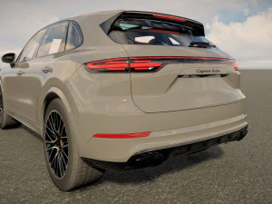 Porsche Cayenne 2023 3D Model