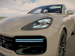 Porsche Cayenne 2023 3D Model
