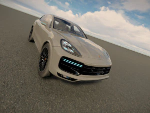 Porsche Cayenne 2023 3D Model