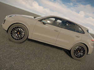 Porsche Cayenne 2023 3D Model