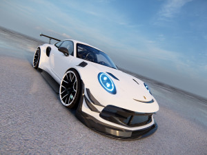 Porsche 911 GT3 RS 3D Модель