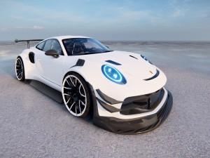Porsche 911 GT3 RS 3D Модель