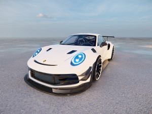 Porsche 911 GT3 RS 3D Модель