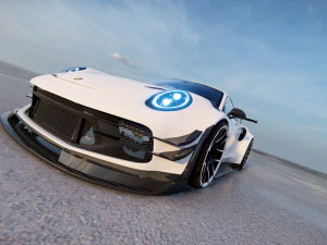 Porsche 911 GT3 RS Modelo 3D
