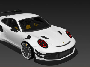 Porsche 911 GT3 RS Modelo 3D