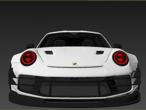 Porsche 911 GT3 RS 3D Модель