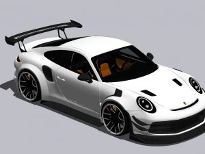 Porsche 911 GT3 RS Modelo 3D