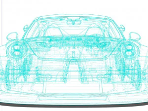 Porsche 911 GT3 RS Modelo 3D