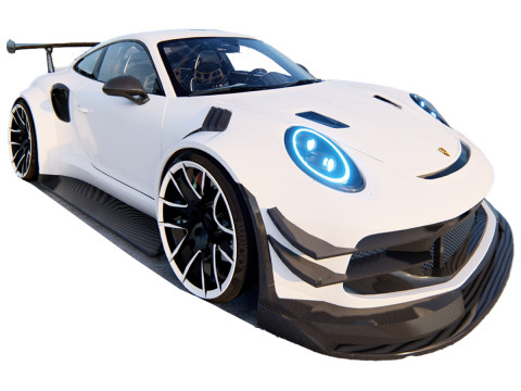Porsche 911 GT3 RS Modelo 3D
