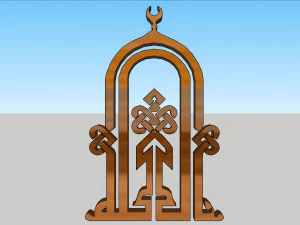 71 Islamic ornament 3D Model