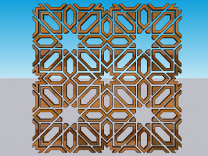 71 Islamic ornament 3D 模型