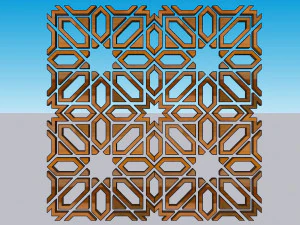 71 Islamic ornament 3D Model