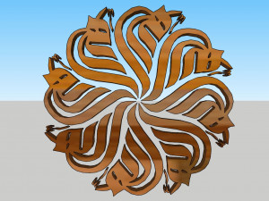 71 Islamic ornament 3D 模型