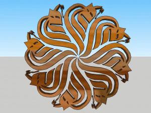 71 Islamic ornament 3D Model