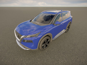Nissan X Trail 2023 Modello 3D