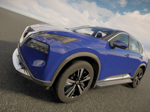 Nissan X Trail 2023 Modello 3D