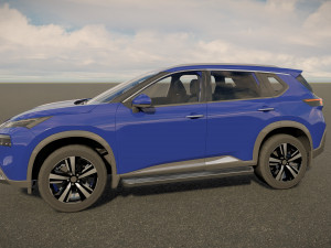 Nissan X Trail 2023 Modello 3D