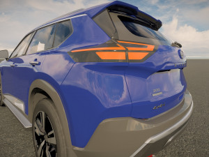 Nissan X Trail 2023 Modello 3D